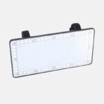Car Sun Visor Mirror, 3 Light Color with Touch