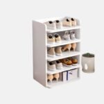 5-Tier Wooden Shoe Rack for Stylish Storage