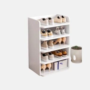 5-Tier Wooden Shoe Rack for Stylish Storage