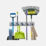 Wall Mounted Mop & Broom Holders (Pack of 2)